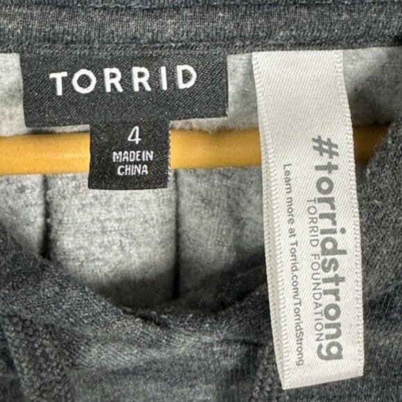 Torrid Camouflage Breast Cancer Fleece Hooded Sweatshirt Size 4X Hoodie Cozy BCA - Picture 2 of 12